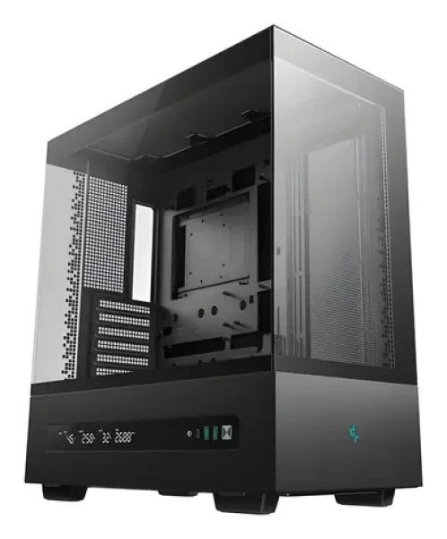 DEEPCOOL CH690 Digital čierna / Midi-tower skriňa / ATX / LCD displej / temperované sklo (R-CH690-BKNNA0D-G-1)