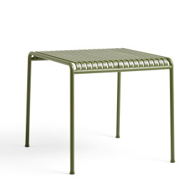 HAY Vonkajší stôl Palissade Olive 90 × 82,5 cm