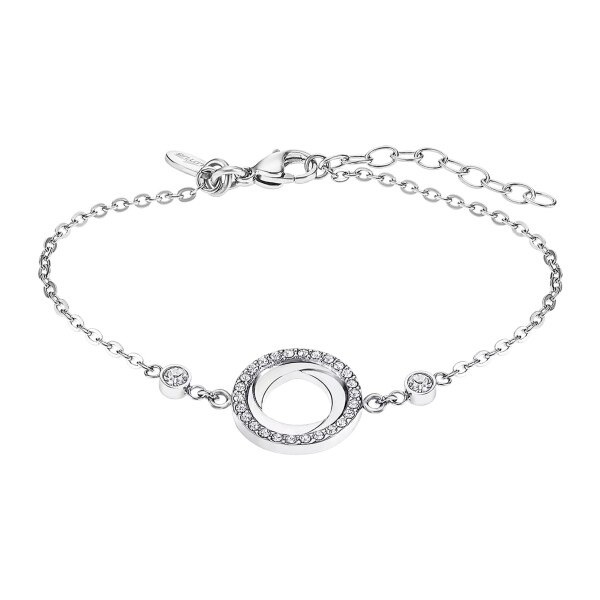 Lotus Style Oceľový náramok sa trblietavým príveskom Woman Basic LS2176-2 / 1