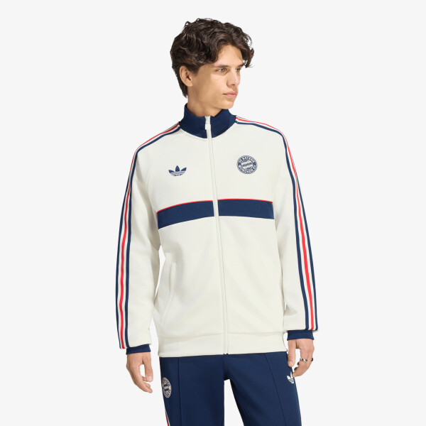 Bunda adidas FC Bayern Muenchen OG Track Top Core White/ Night Indigo XXL