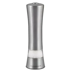 ColeMason Witney Classic / Elektrický mlynček na soľ a korenie / 20,6 cm / nerez / akryl (H312011)