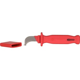 Káblový nôž s ochrannou izoláciou a hákovou čepeľou, 200 mm KS Tools 117.1296; 117.1296