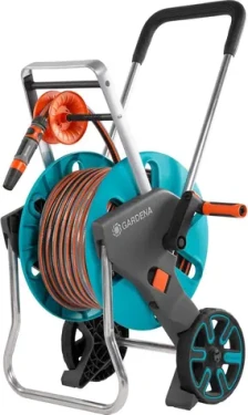 Gardena AquaRoll M Easy 18517-28 Kovový vozík na hadicu / Dĺžka hadice 30 m (18517-28)