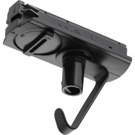 Nordlux Link vysokonapäť. komponent pre lištové systémy adaptér lišty čierna 79069903 Linkadapter; 79069903