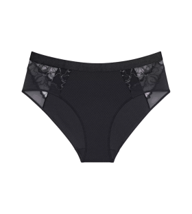 Dámske nohavičky Wild Azalea Florale Maxi - BLACK - black 0004 - TRIUMPH BLACK 48