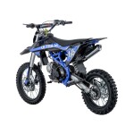 Mamido Detská benzínová motorka RamiGO ULTRA 66 125CC modrá