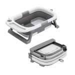 Tulano Bathe 25 šedá / skladacia vanička / LCD teplomer (TN-BATHE 25 GREY)