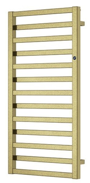 Instalprojekt - Kúpeľňový radiátor POPPY zlatá farba - Farba - Zlatá, Odporúčaná vykurovacia tyč - 400 W, Rozmer A - 40 cm, Rozmer C - 100 cm, Skutočný rozmer radiátora - 400 x 990 mm, Typ pripojenia - Klasické (na rozstup) (RADPPY40108