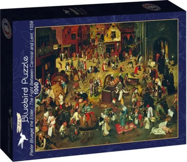 BlueBird Puzzle Boj medzi karnevalom a pôstom (1559)