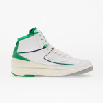 Tenisky Air Jordan 2 Retro White/ Lucky Green-Sail-Lt Steel Grey EUR 44