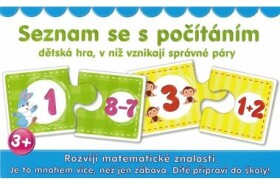 DOHÁNY Puzzle dvojice Zoznam sa s počítaním