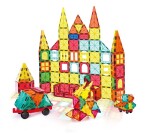 Mamido Mamido Magnetická stavebnica s autíčkem 78 dielov MT1504