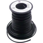 TRU COMPONENTS 1566842 opletenie / lanko, LiY, 1 x 1.50 mm², čierna, 10 m; 1566842