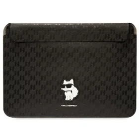 Karl Lagerfeld Saffiano Monogram Choupette čierna / Obal na notebook / 16" (KLCS16SAKHPCK)