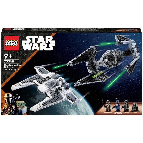 LEGO® Star Wars™ 75348 Mandaloranská stíhačka triedy Fang proti TIE Interceptoru