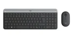 Logitech MK470 Slim grafitová / Set klávesnice s myšou / Bezdrôtový / ES layout (920-009198)