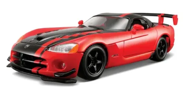 Bburago Dodge Viper SRT 10 ACR červeno-čierna 1:24
