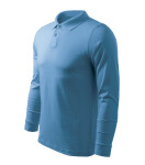 Single J. LS pánske polo tričko azúrovo modré 2XL