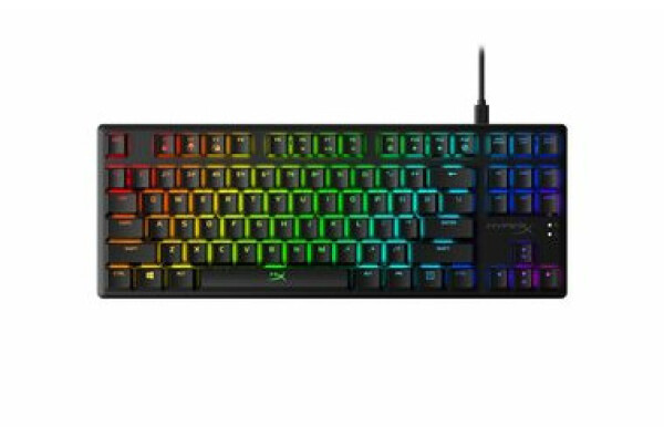 HyperX Alloy Origins Core / Mechanická herná klávesnica / HyperX Red / US / RGB LED podsvietenie / anti-ghosting (HX-KB7RDX-US)