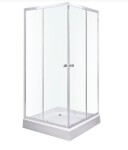 KERRA - Kabína sprchová Olga SQ 80 (s vaničkou) 5907548113382