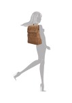 Dámsky batoh a kabelka 2v1 Enrico Benetti Amy Tablet Backpack Camel