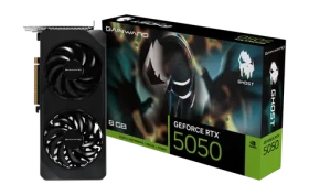 Gainward GeForce RTX 5050 Ghost 8GB / 2572MHz / 8GB GDDR6 / 128-bit / 1x HDMI + 3x DP / 550W (8) (NE65050019P1-GB2070B)