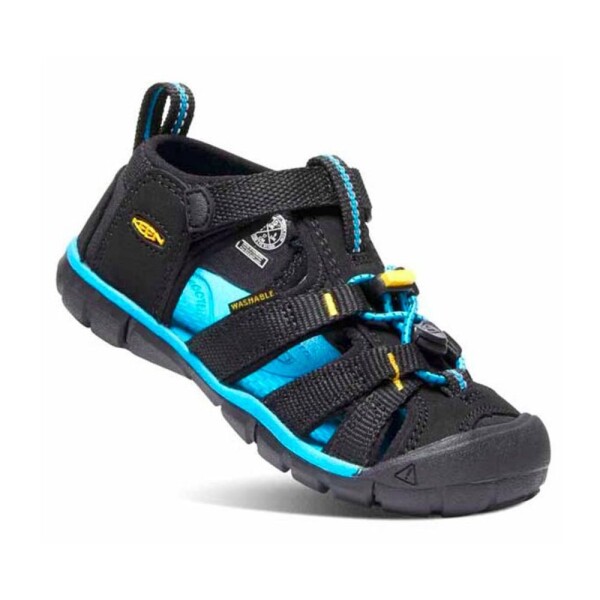 Detské sandále SEACAMP II CNX, black/keen yellow, Keen, 1025141/1025128/1025108, black - 24