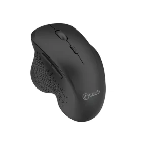 C-tech WLM-14BK čierna / Bezdrôtová optická myš / 1600DPI / 6 tlačidiel / BT5.0/2.4GHz / 1xAA (WLM-14BK)