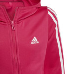 Adidas Designed Move 3-Stripes Hoodie Full Zip Jr HM4485 Mikina kapucňou