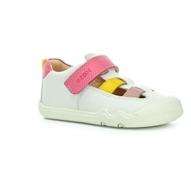 Geox Steppieup White/Pink barefoot sandále 26 EUR