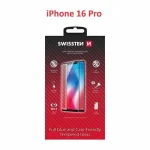 Swissten FULL FLUE COLOR FRAME CASE FRIENDLY ochranné sklo pre Apple iPhone 16 Pro čierna (54501867)