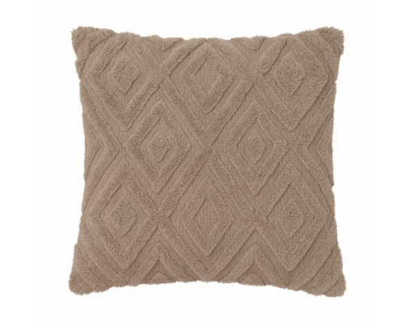 Dekoračný vankúš Boho rabbit 45x45 cm, taupe%