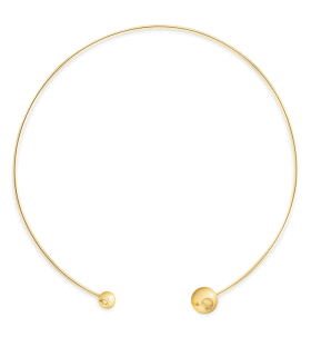 Calvin Klein Originálny otvorený náhrdelník Sculptural Bubbles 35000785