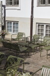 HAY Vonkajšia lavica Lounge Sofa Palissade Olive