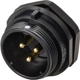 Weipu SP2112 / P 3 guľatý faston, 1 ks; SP2112 / P 3