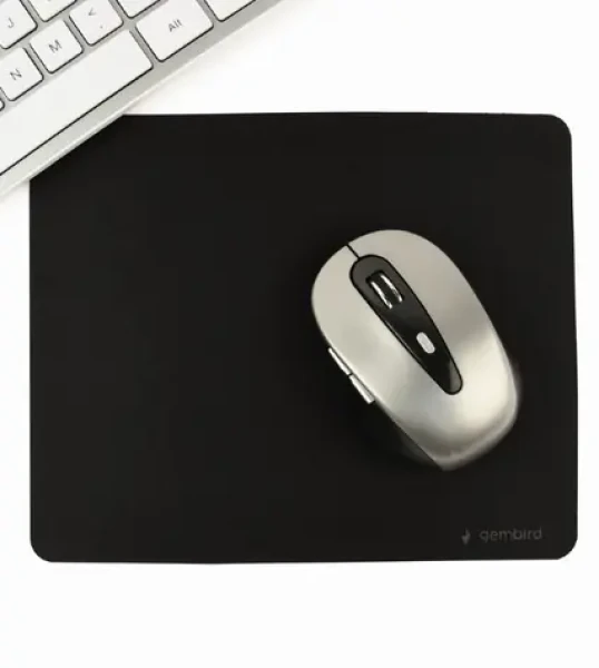 Gembird MP-S-BK-M čierna / Podložka pod myš / látková / 260 x 220 mm (MP-S-BK-M)