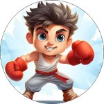 Jedlý papier malý boxer 19,5 cm - Pictu Hap - Pictu Hap