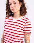 Armedangels Kardaa Stripes 3491 pink mist-mars red L