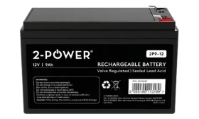 2-Power 2P9-12 / Batéria pre UPS / 12V / 9Ah / VRLA / Faston 250 (2P9-12)