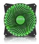 EVOLVEO ventilátor 120mm LED 33 bodov zelený (FAN12GR33)