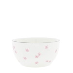 Bastion Collections Keramická miska White / Rose Little Flowers 600 ml