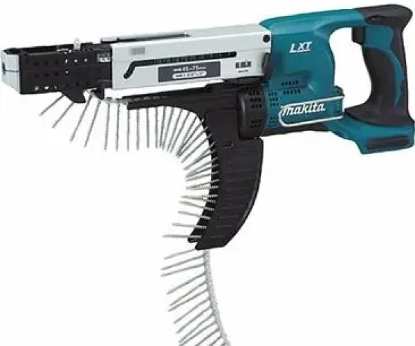 Makita DFR750Z / Aku Automatický skrutkovač / 18V / 4.000 ot-min / Skrutkovací dĺžka 45-75mm / Priemer skrutky 4mm / bez Aku (DFR750Z)