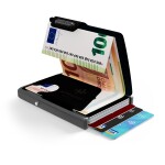 Kožená mini peňaženka Mondraghi Carbon