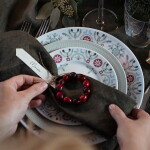 Rörstrand Porcelánový tanier Swedish Grace Winter Ø 21 cm
