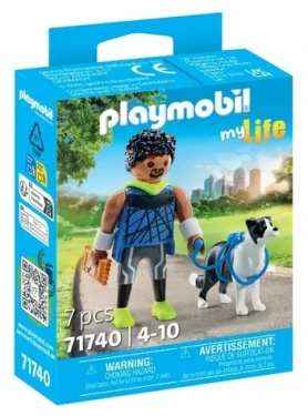Playmobil® My Life 71740 Bežec s border kóliou