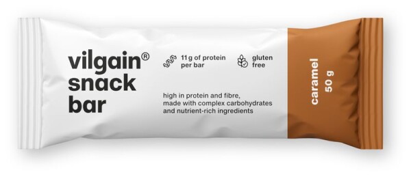 Vilgain Snack Bar – 12× karamel 50 g