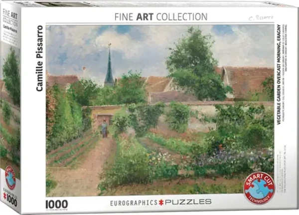 EUROGRAPHICS Puzzle Zeleninová záhrada v Eragny