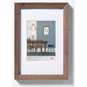 Walther+ design EF040N vymeniteľný fotorámček Formát papiera: 20 x 27 cm orešáková; EF040N