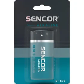 Sencor / Alkalická batéria / D (LR20) / 1,5 V / 1 ks (SBA LR20 1BP D Alk)