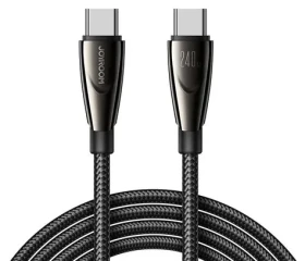 Joyroom SA31-CC5 Pioneer čierna / Nabíjací kábel / USB-C - USB-C / 240 W / 1,2 m (SA31-CC5 1.2m-Black)